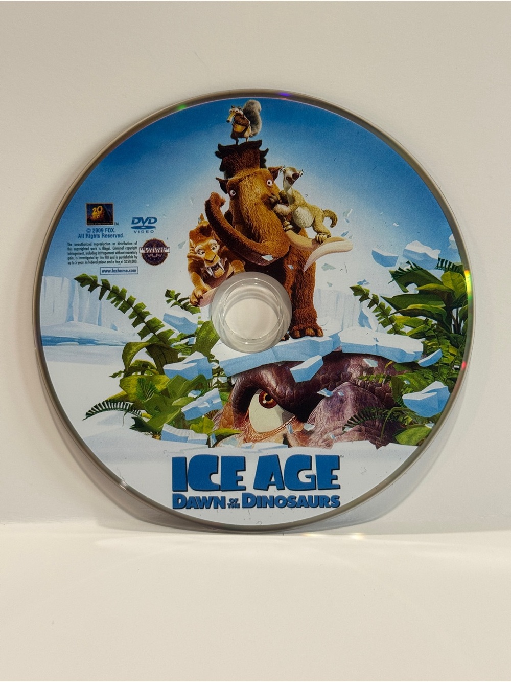 Ice Age, Dawn of the Dinosaurs Ray Ramano DVD Movie
